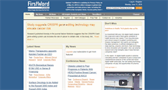 Desktop Screenshot of firstwordpharma.com